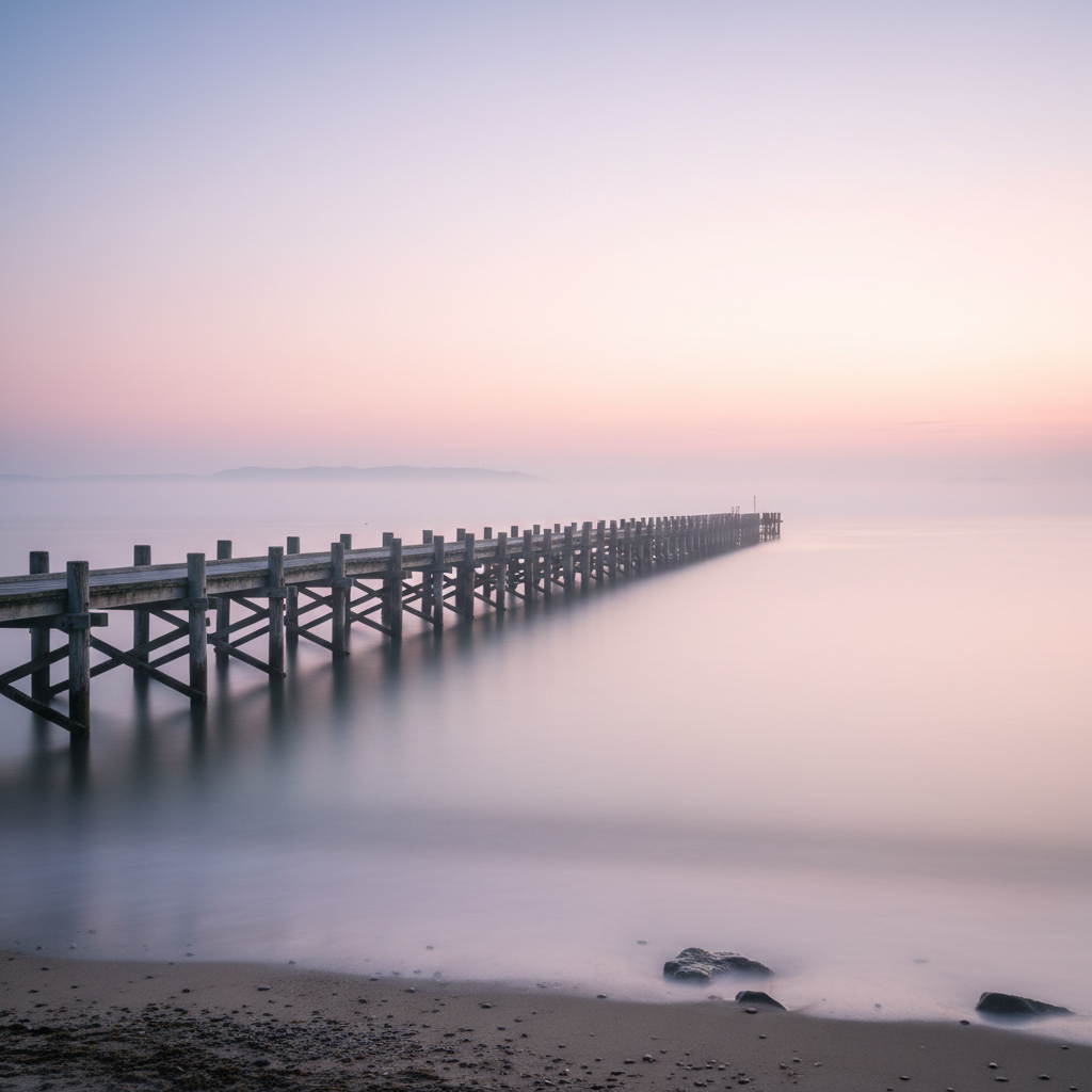 Ocean pier photography